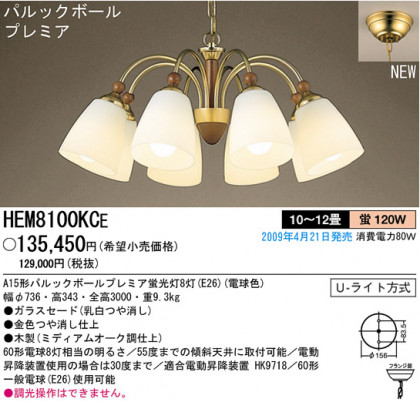 ѥʥ˥åŹ PANASONIC ǥꥢ HEM8100KCE Ϣ ǥꥢ ʡTC̾õ Ratura 2130 5160