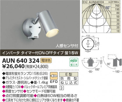 ߾ KOIZUMI ȥɥݥå AUN640324 β