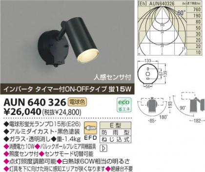 ߾ KOIZUMI ȥɥݥå AUN640326 β