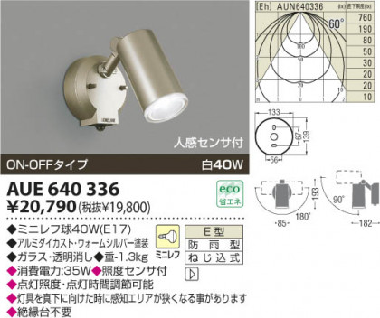 ߾ KOIZUMI ȥɥݥå AUE640336 β