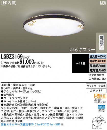 Panasonic LED  LGBZ3169 ᥤ̿