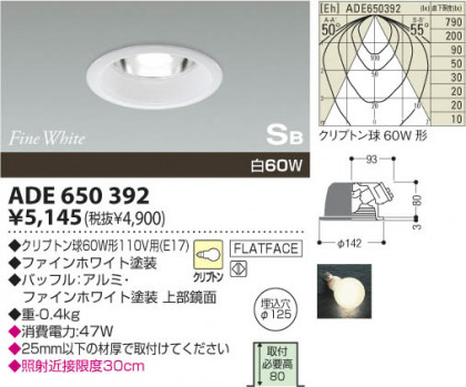 KOIZUMI ADE650392 ᥤ̿
