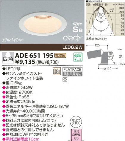 KOIZUMI ADE651195 ᥤ̿