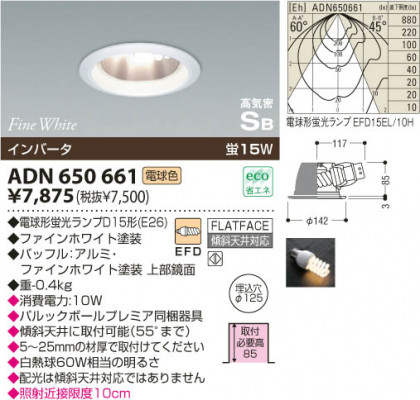 KOIZUMI ADN650661 ᥤ̿