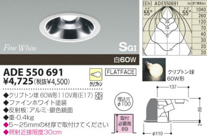 KOIZUMI ADE550691 ᥤ̿