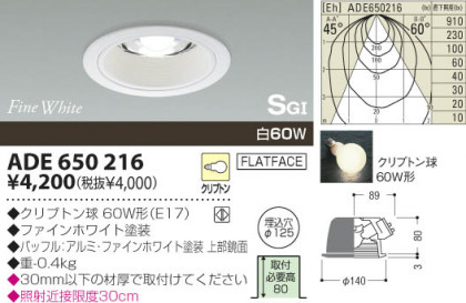 KOIZUMI ADE650216 ᥤ̿