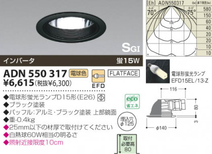 KOIZUMI ADN550317 ᥤ̿