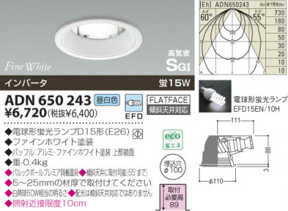 KOIZUMI ADN650243 ᥤ̿