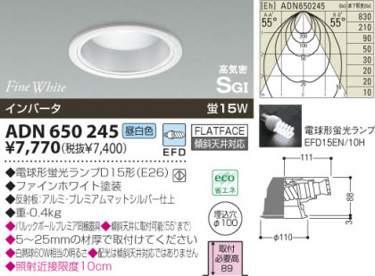 KOIZUMI ADN650245 ᥤ̿