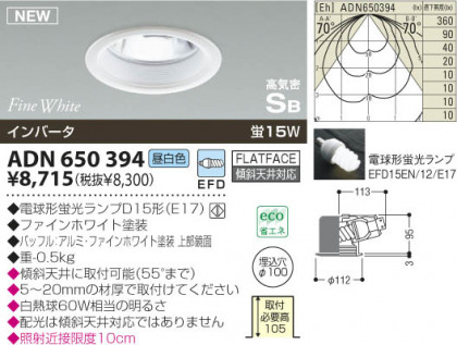 KOIZUMI ADN650394 ᥤ̿