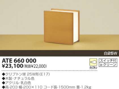 KOIZUMI ATE660000 ᥤ̿