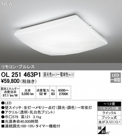 ODELIC ǥå 󥰥饤 OL251463P1 ᥤ̿