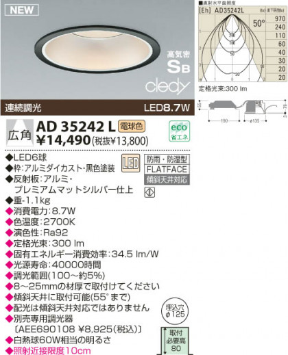 KOIZUMI LEDⵤ̩饤 AD35242L
