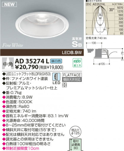 KOIZUMI LEDⵤ̩饤 AD35274L