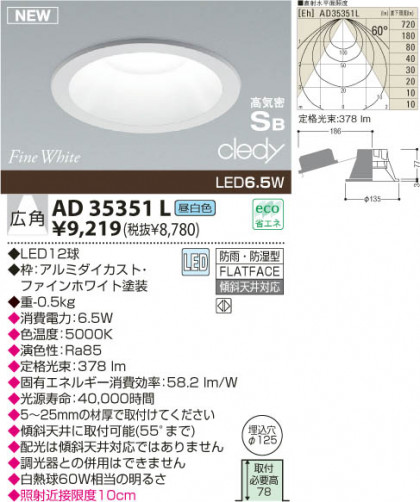 KOIZUMI LEDⵤ̩饤 AD35351L
