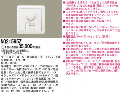 Panasonic NQ21595Z ᥤ̿