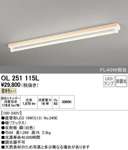 ODELIC ǥå ١饤 OL251115L ñʲ