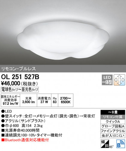 ODELIC ǥå 󥰥饤 OL251527B ñʲ
