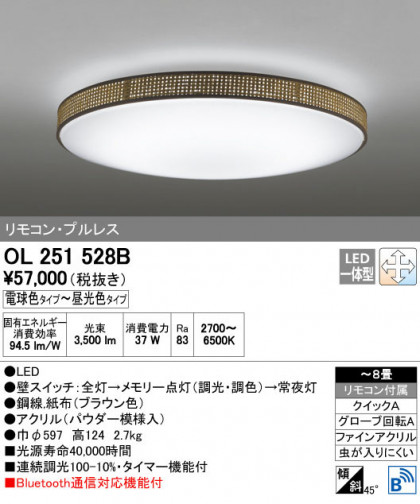 ODELIC ǥå 󥰥饤 OL251528B ñʲ