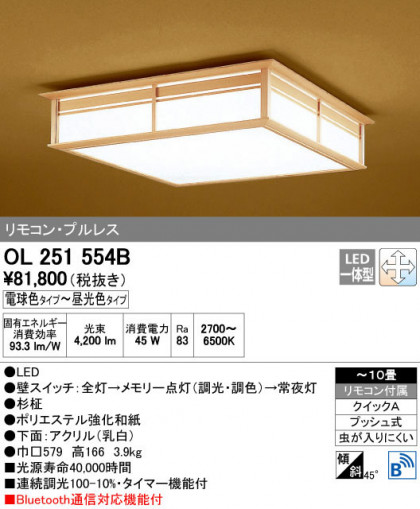 ODELIC ǥå 󥰥饤 OL251554B ñʲ