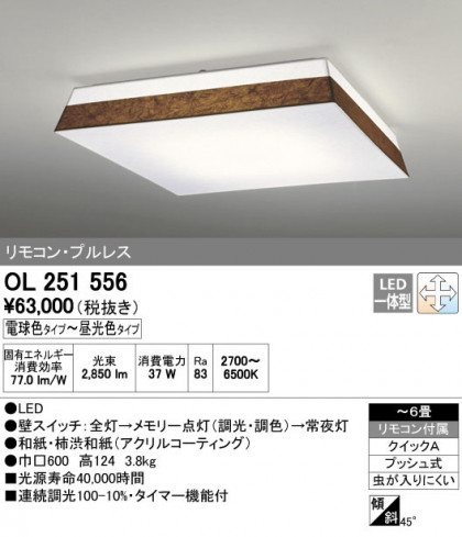 ODELIC ǥå 󥰥饤 OL251556 ñʲ