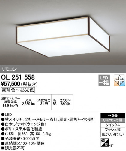 ODELIC ǥå 󥰥饤 OL251558 ᥤ̿