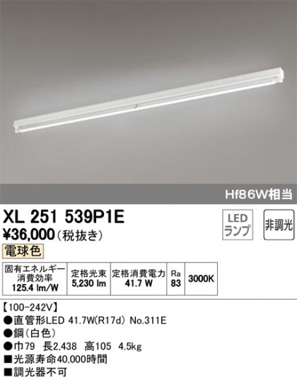 ODELIC ǥå ١饤 XL251539P1E ᥤ̿