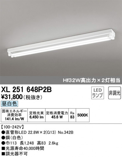 ODELIC ǥå ١饤 XL251648P2B ᥤ̿