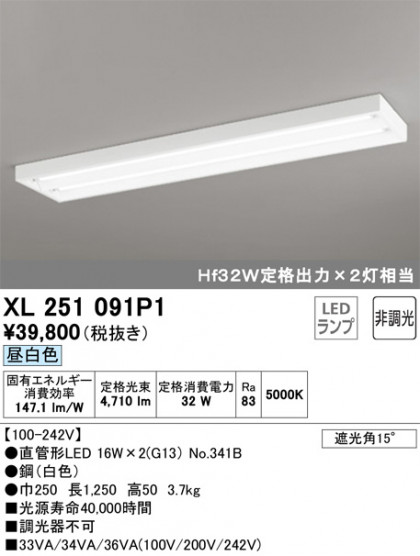 ODELIC ǥå ١饤 XL251091P1 ᥤ̿