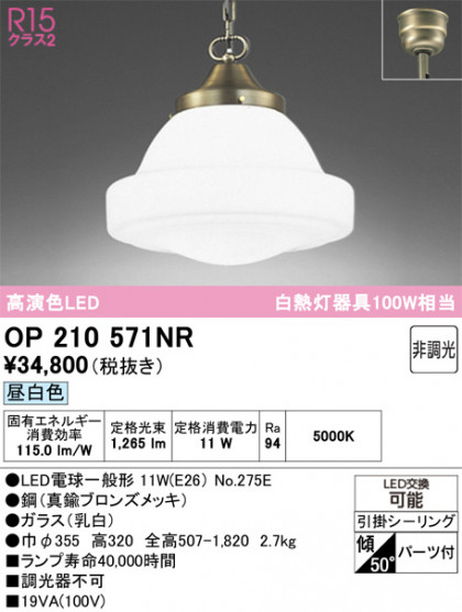 ODELIC ǥå ڥȥ饤 OP210571NR ᥤ̿
