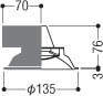 ߾ KOIZUMI LED ɱɼ饤 AD71013L ̿5