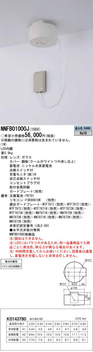 Panasonic Ѿ NNFB01000J ᥤ̿