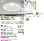 ߾ KOIZUMI LEDⵤ̩饤 AD70020L