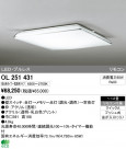 ODELIC ǥå LED 󥰥饤 OL251431
