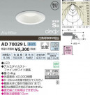 ߾ KOIZUMI LEDⵤ̩饤 AD70029L