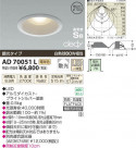 ߾ KOIZUMI LEDⵤ̩饤 AD70051L