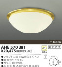 KOIZUMI Ǯ AHE570381