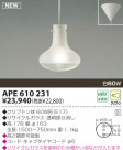 KOIZUMI Ǯڥ APE610231