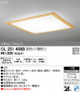 ODELIC ǥå 󥰥饤 OL251408B