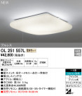 ODELIC ǥå 󥰥饤 OL251557L