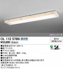 ODELIC ǥå 󥰥饤 OL112576N