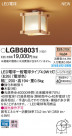 Panasonic 󥰥饤 LGB58031