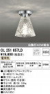 ODELIC ǥå 󥰥饤 OL251657LD