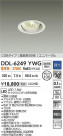 DAIKO ŵ LED˥С饤 DDL-6249YWG