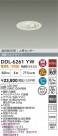 DAIKO ŵ LEDʹ󥵡ե饤 DDL-6261YW