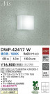 DAIKO ŵ LEDἼ DWP-42417W