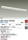 DAIKO ŵ ١饤 DBL-4362WW25