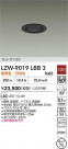 DAIKO ����ŵ� LED ����������饤�� LZW-9019LBB3