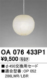 ODELIC ǥå ܹʡեѡ OA076433P1þʾLEDη¡ʰΡѤ䡡Ҹ -LIGHTING DEPOT-