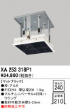 ODELIC ǥå ܹʡեѡ XA253318P1þʾLEDη¡ʰΡѤ䡡Ҹ -LIGHTING DEPOT-